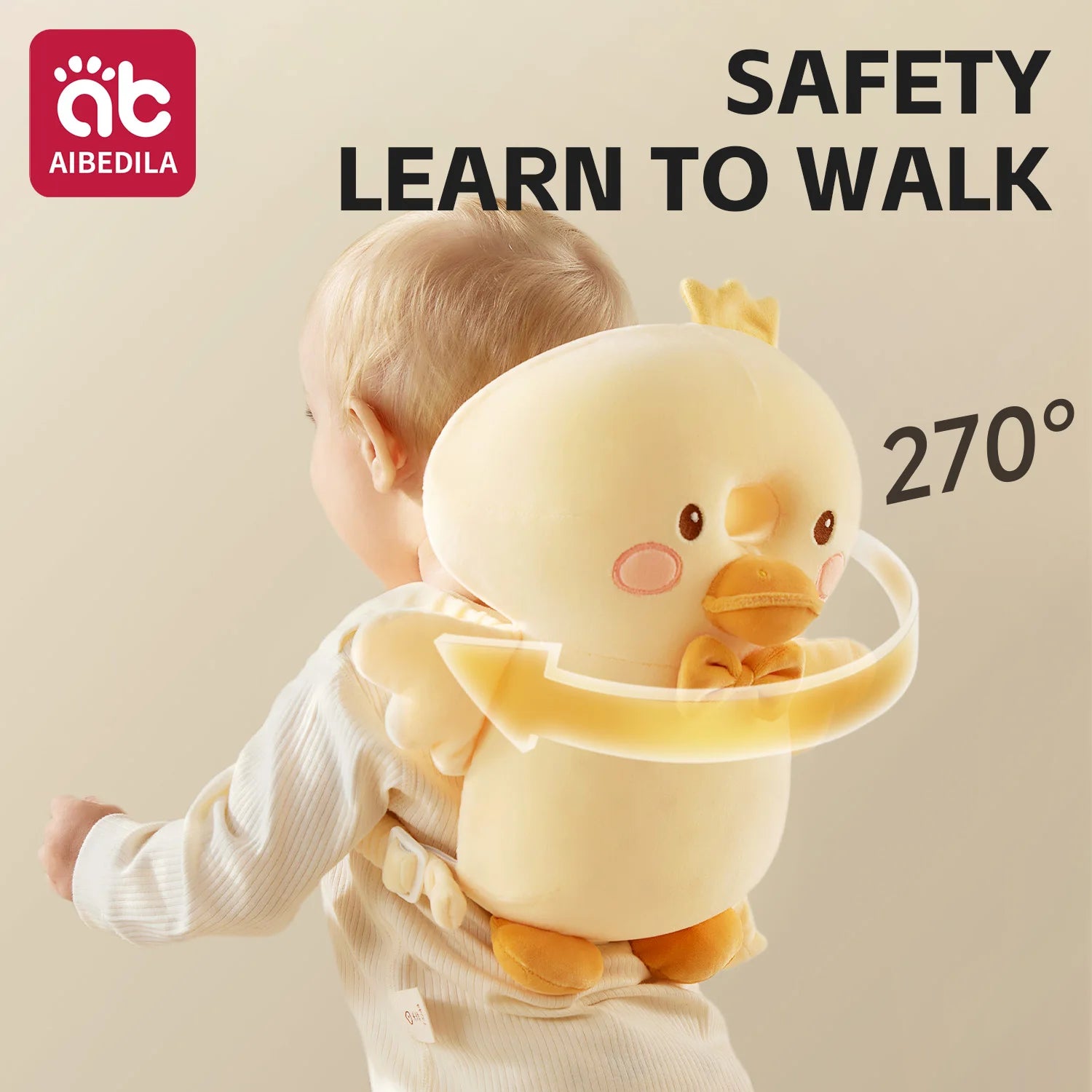 Soothing Bear 3-sided toddler head and back cushion