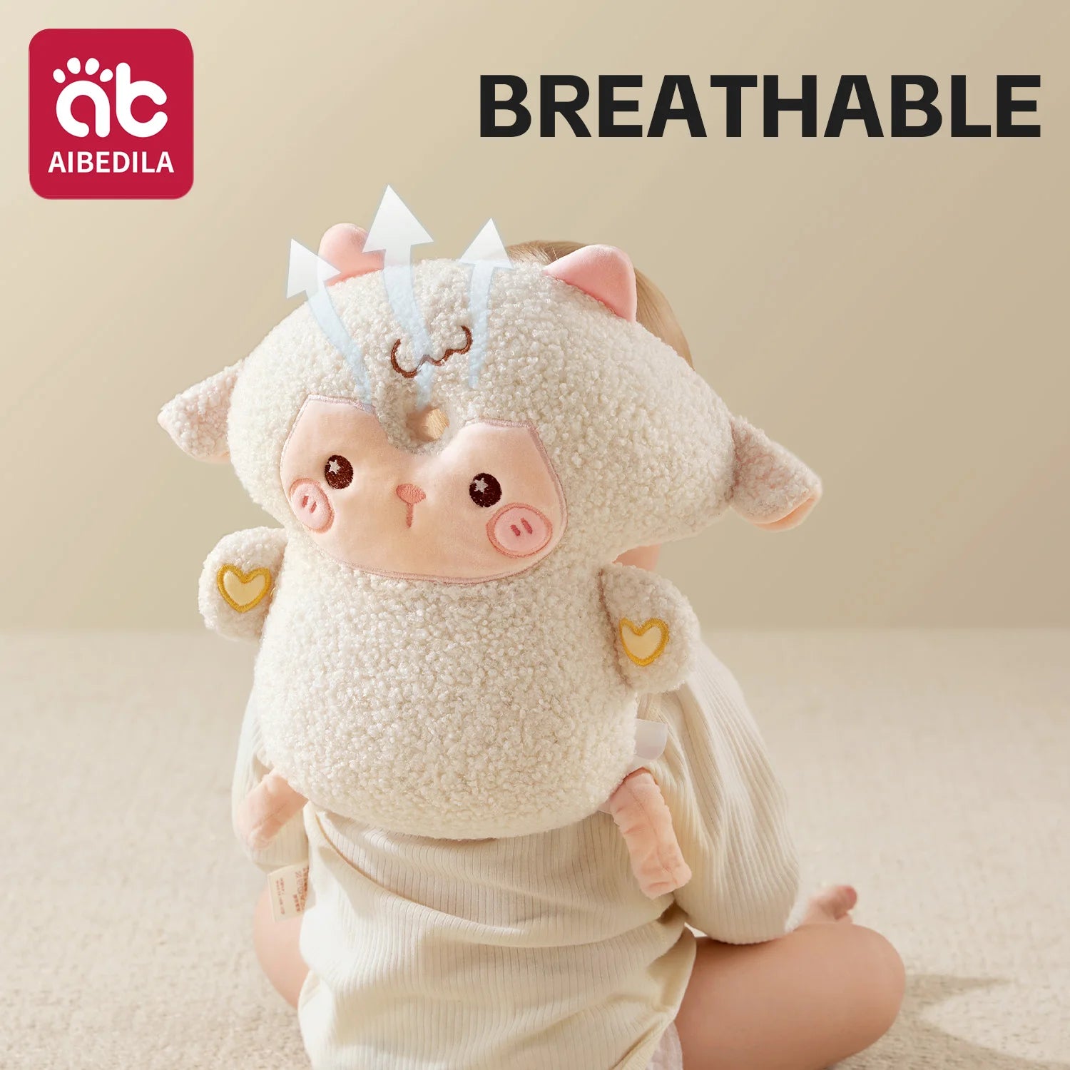 Soothing Bear 3-sided toddler head and back cushion