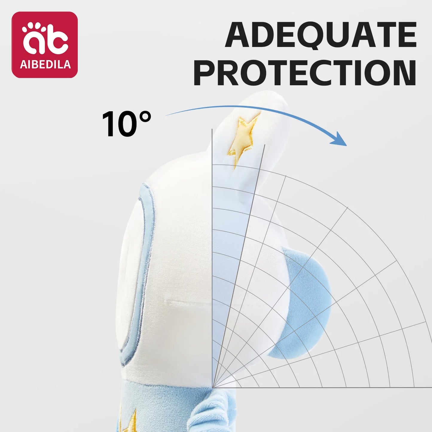 Soothing Bear 3-sided toddler head and back cushion